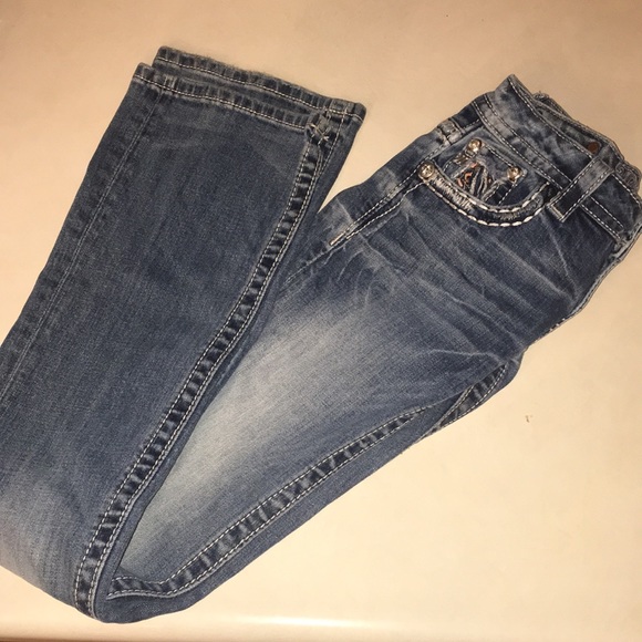 Miss Me jeans regular rise bootcut 25 waist - Picture 3 of 6